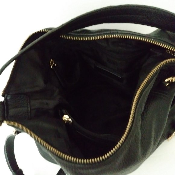 Michael Kors Black Pebbled Leather Cross-body and Shoulder Bag - Picture 6 of 15